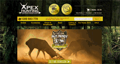 Desktop Screenshot of apexhunting.com.au